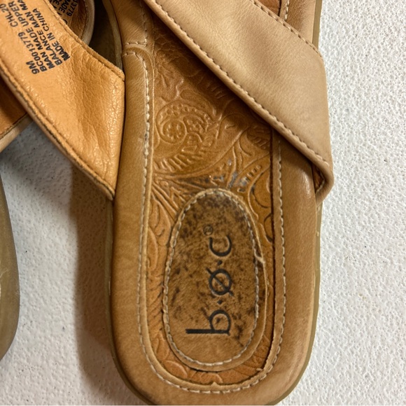 B.O.C. Women's Tan Sandals - Size 9M - Picture 2 of 4